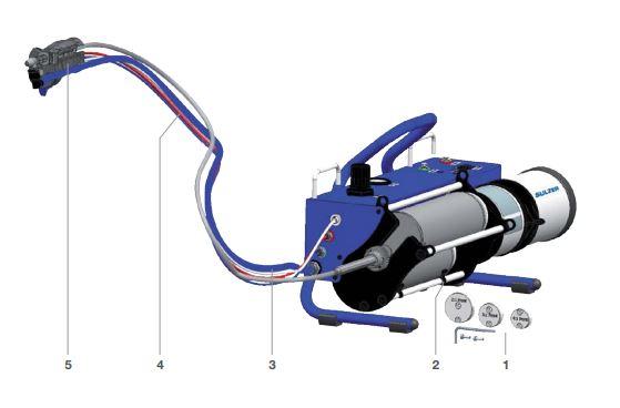 sulzer mixcoat spray coating dispenser DPF 1500 15 schematic